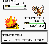 Pokemon - Kristall-Edition (Germany) In game screenshot